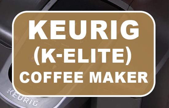 Keurig® K-Elite® Single Serve Coffee Maker