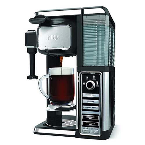 NINJA » (CF111) Carafe Coffee Bar System With Single-Serve