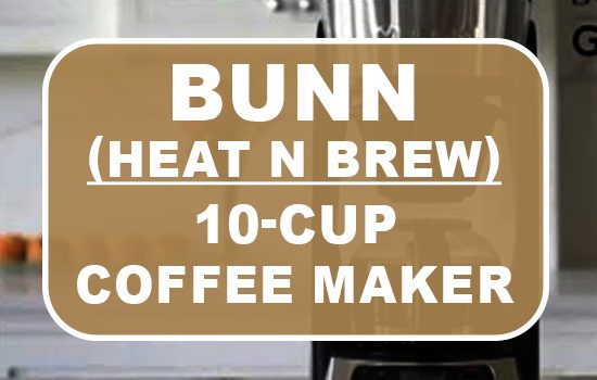 bunn 10-cup programmable coffeemaker