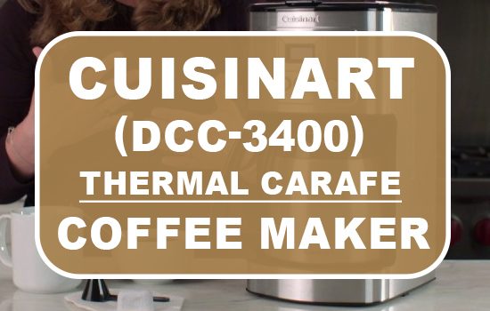 Cuisinart » (DCC-3400P1) Thermal Carafe 12-Cup Coffeemaker
