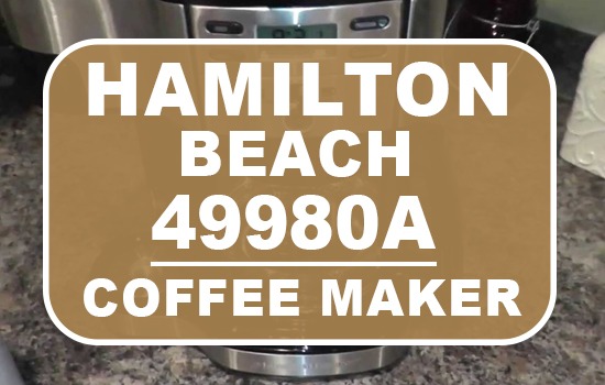 hamilton beach 49980a single serve coffee brewer and full pot coffee maker