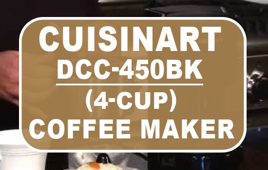 Cuisinart DCC-450BK 4-Cup Coffee Maker