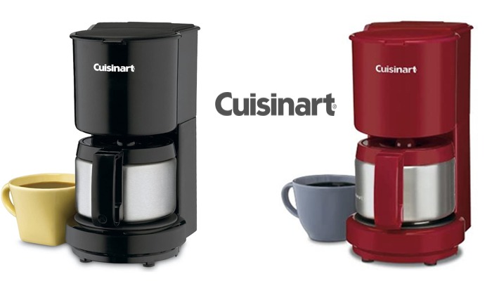 Cuisinart Dcc-450BK » 4-Cup Coffeemaker (Black & Red) 2022