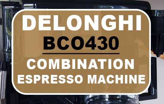 DeLonghi BCO430 Combination Espresso Machine