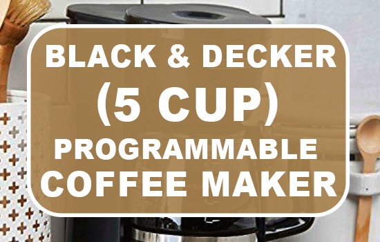 Black And Decker 5 Cup Coffee Maker