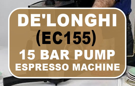 De'longhi EC155 15 Bar Pump Espresso Machine