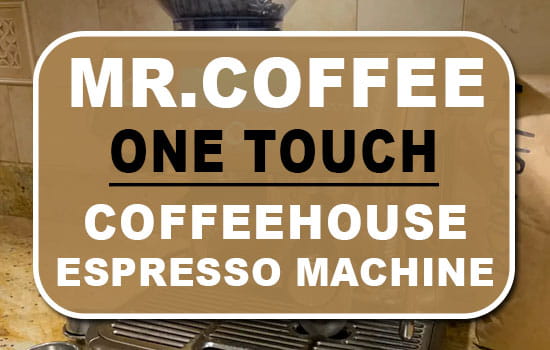 Mr Coffee One Touch Coffeehouse